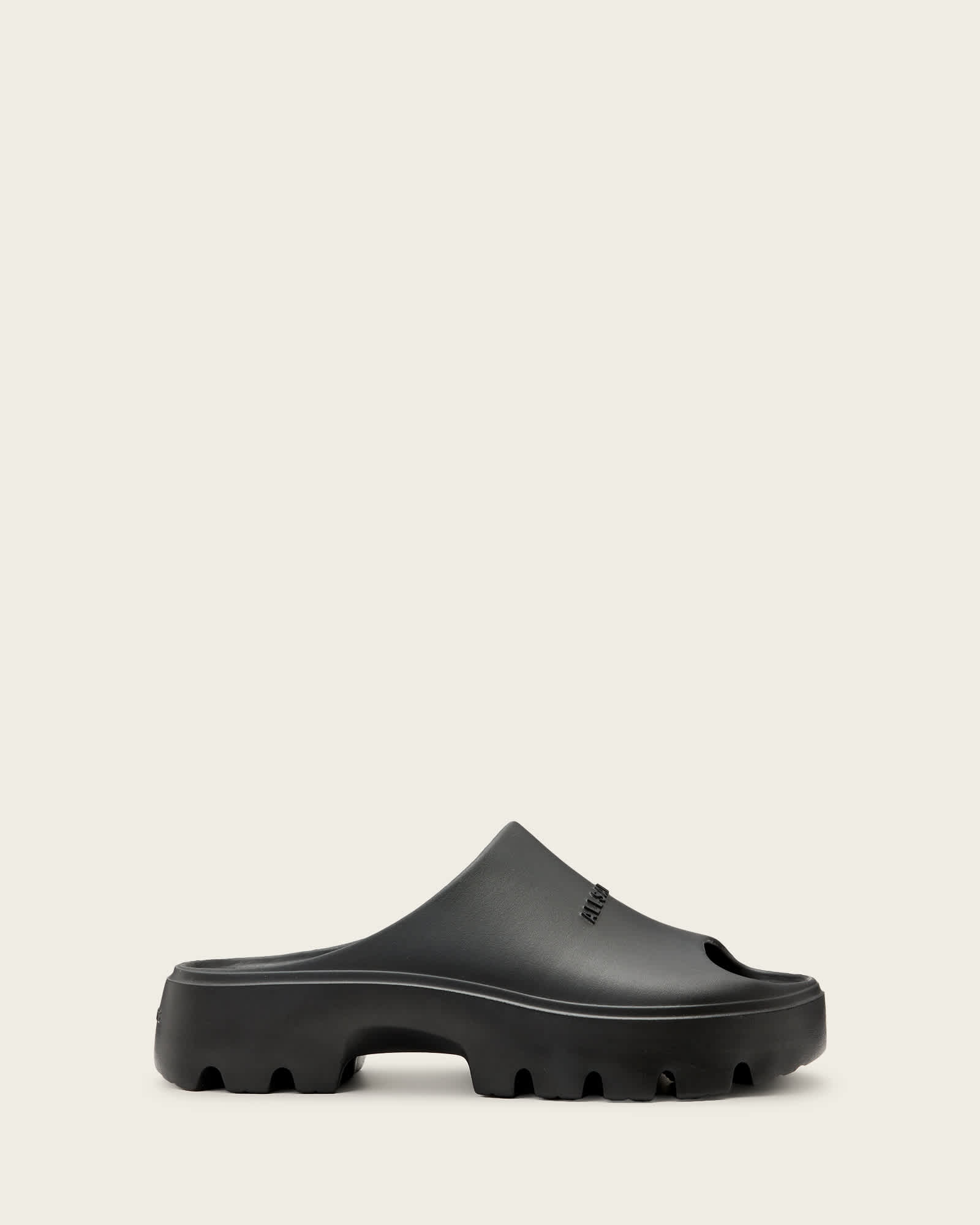 All Saints Eclipse Flatform Logo Slides Black