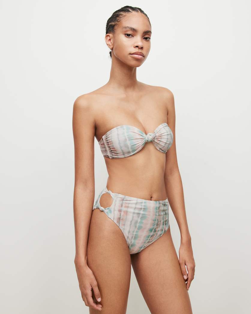 all saints Emma Marea Bikini Bottoms Soft Green