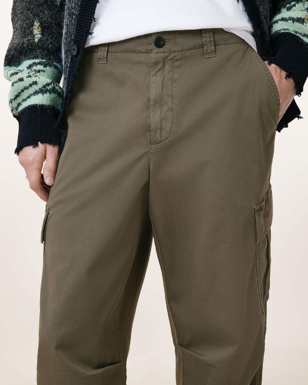 All Saints Flynn Oversized Cargo Pants Cargo Green