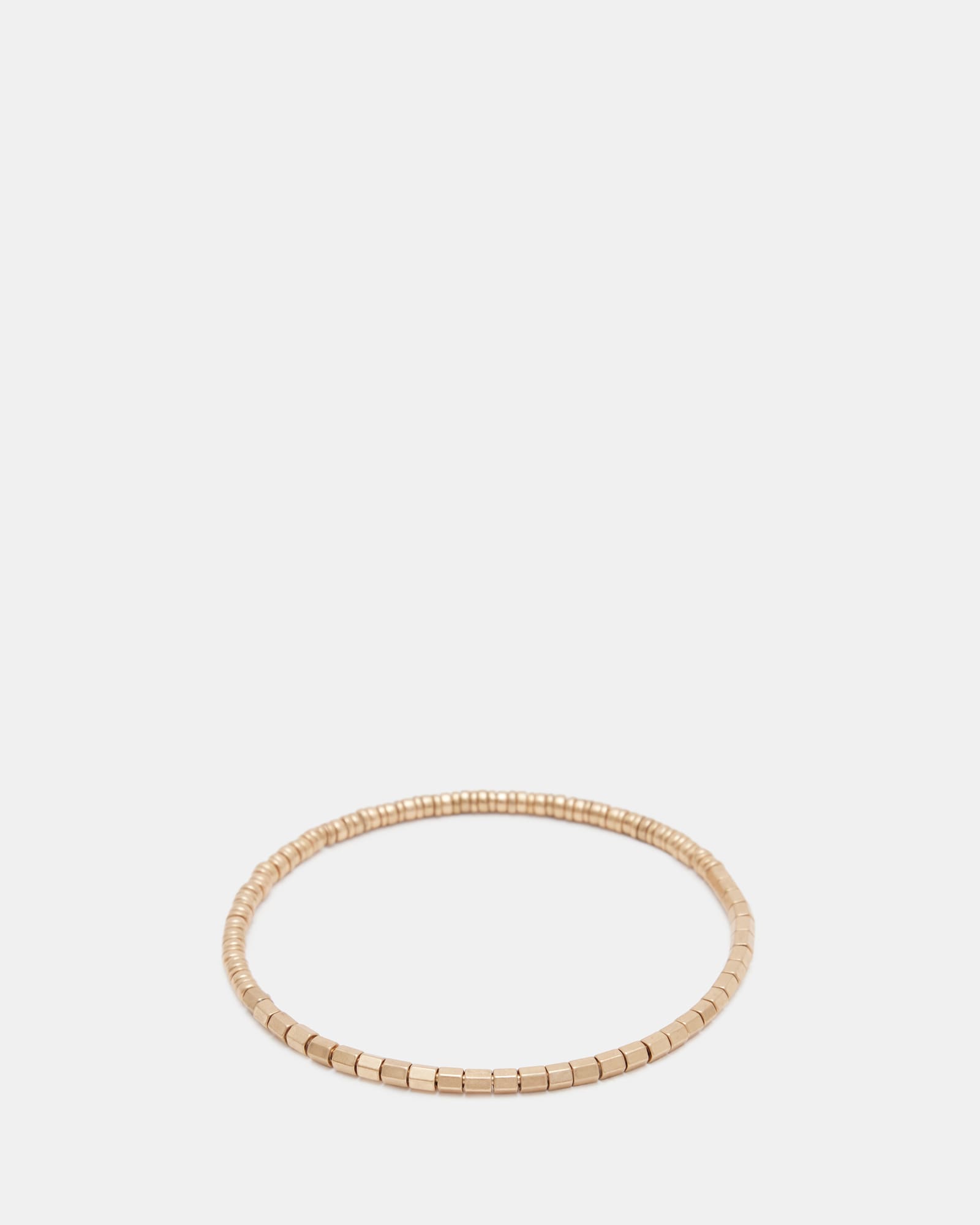 All Saints Hana Bead Bangle Warm Brass