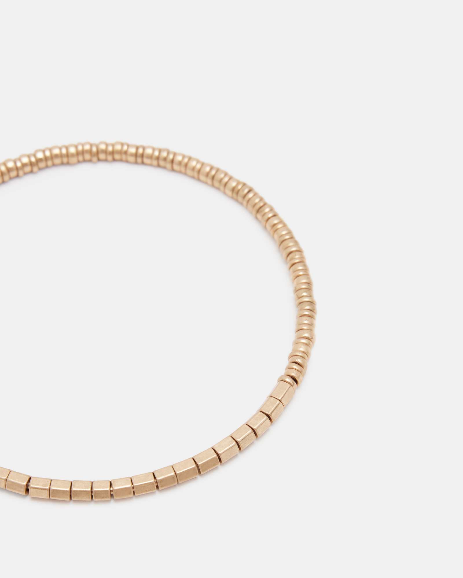 All Saints Hana Bead Bangle Warm Brass