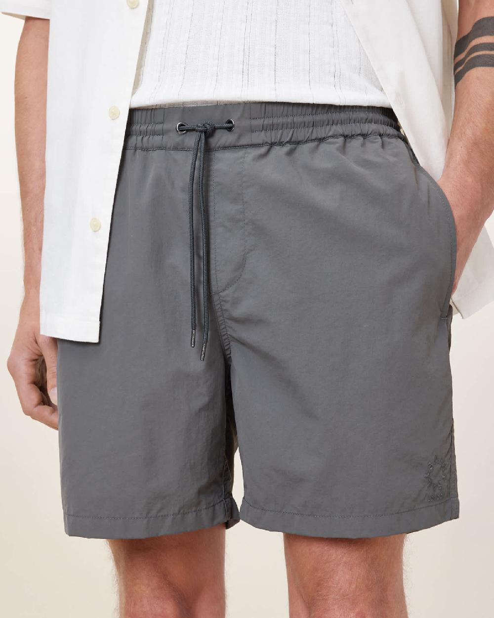 All Saints Haven Swim Shorts Pillar Grey
