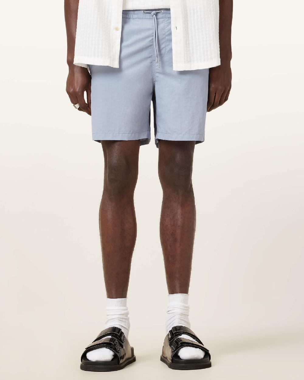 All Saints Haven Swim Shorts Willow Blue