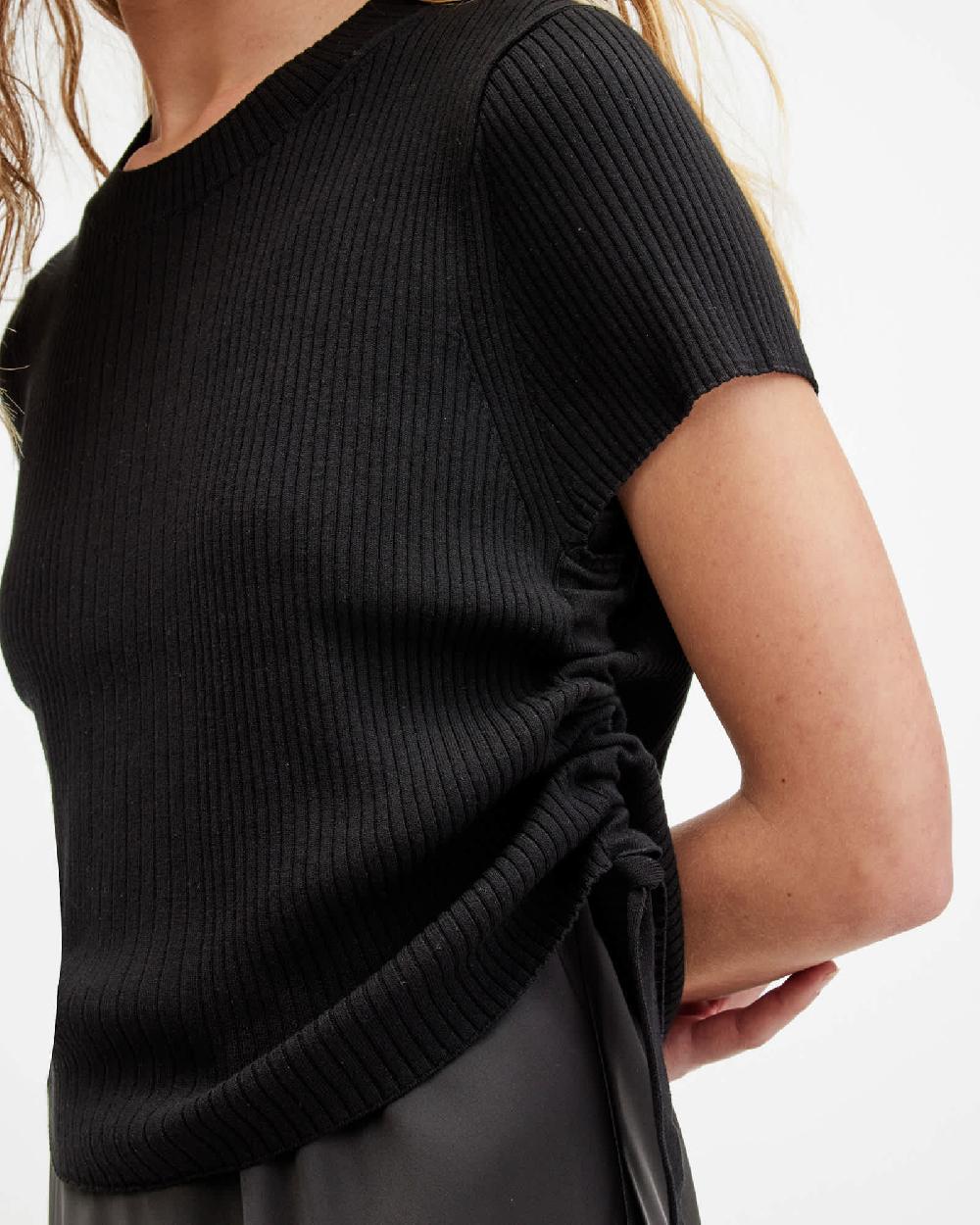 All Saints Hayes 2-In-1 Maxi Dress Black