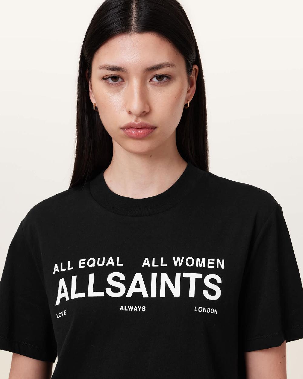 All Saints International Women's Day T-Shirt Black