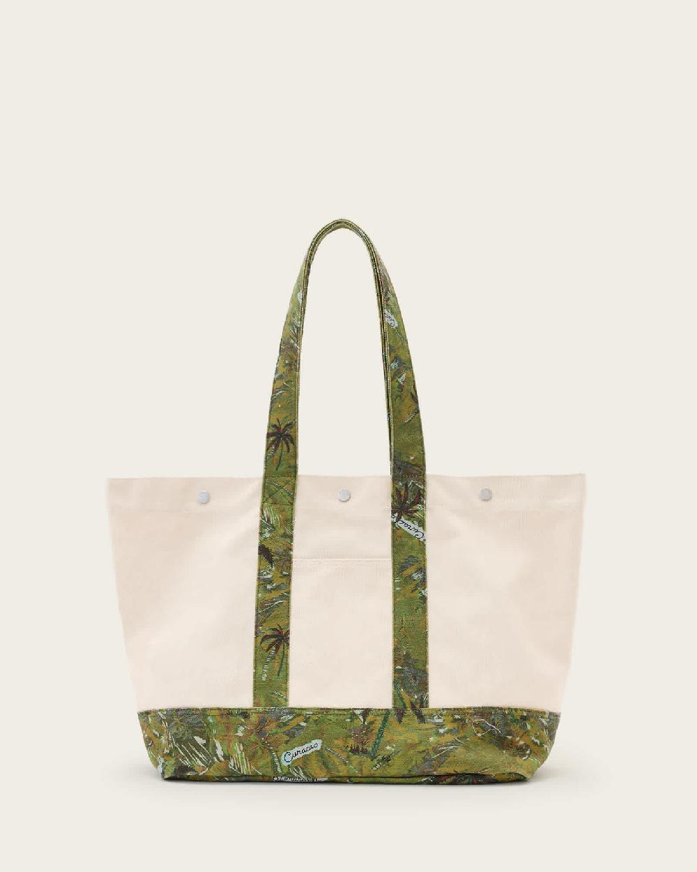 All Saints Jett Beach Tote Bag Ecru