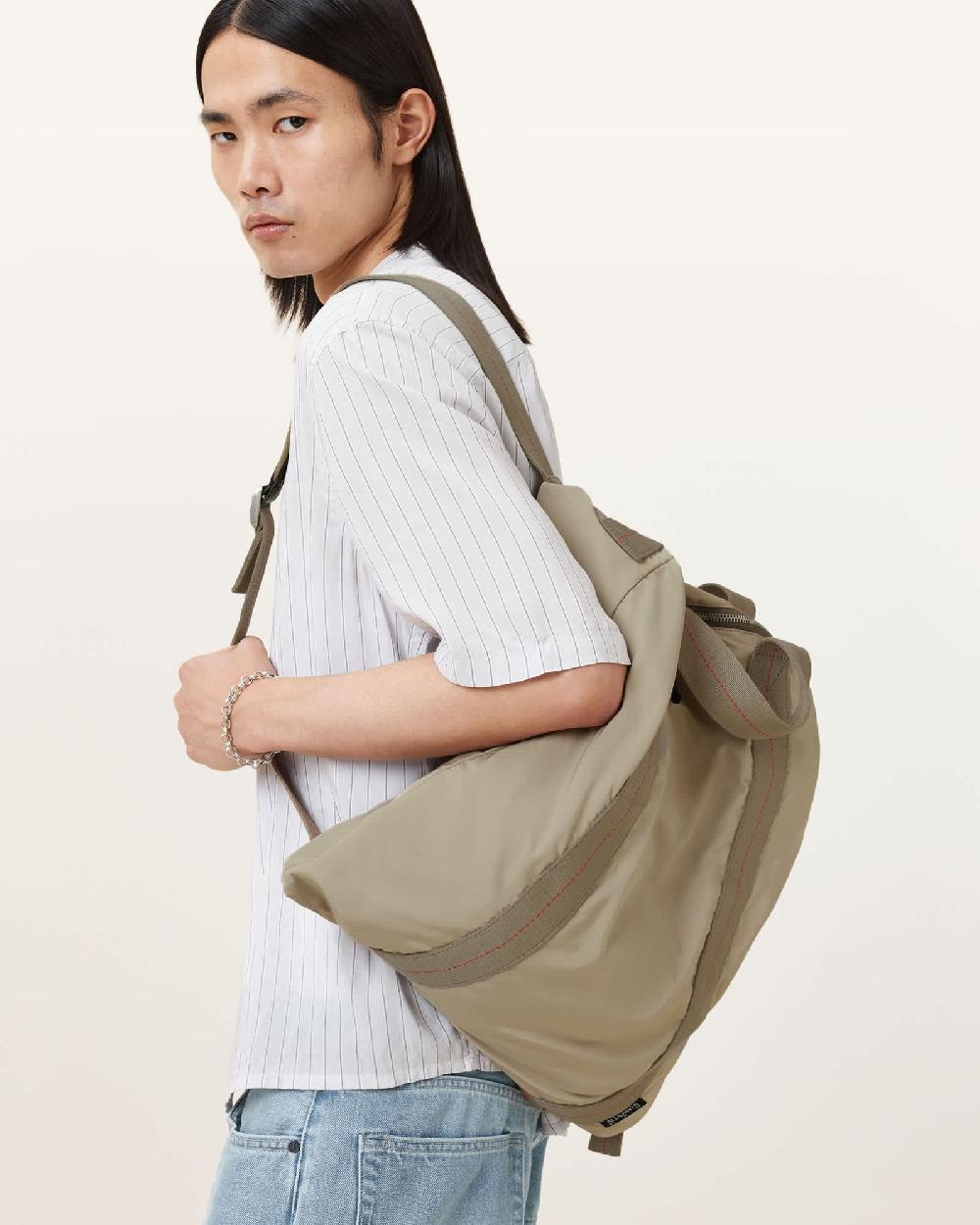 All Saints Kei Multi-Use Backpack Light Khaki