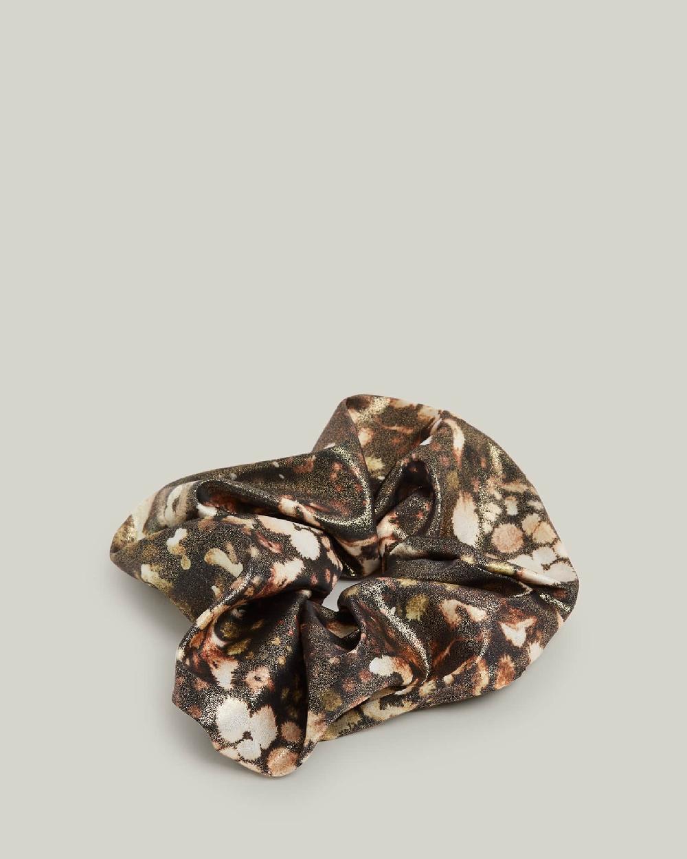 All Saints Kettu Oversized Scrunchie Black