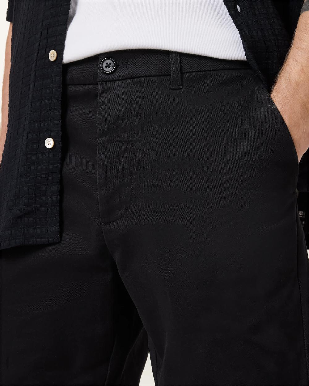 All Saints Neiva Slim Stretch Shorts Koto Black