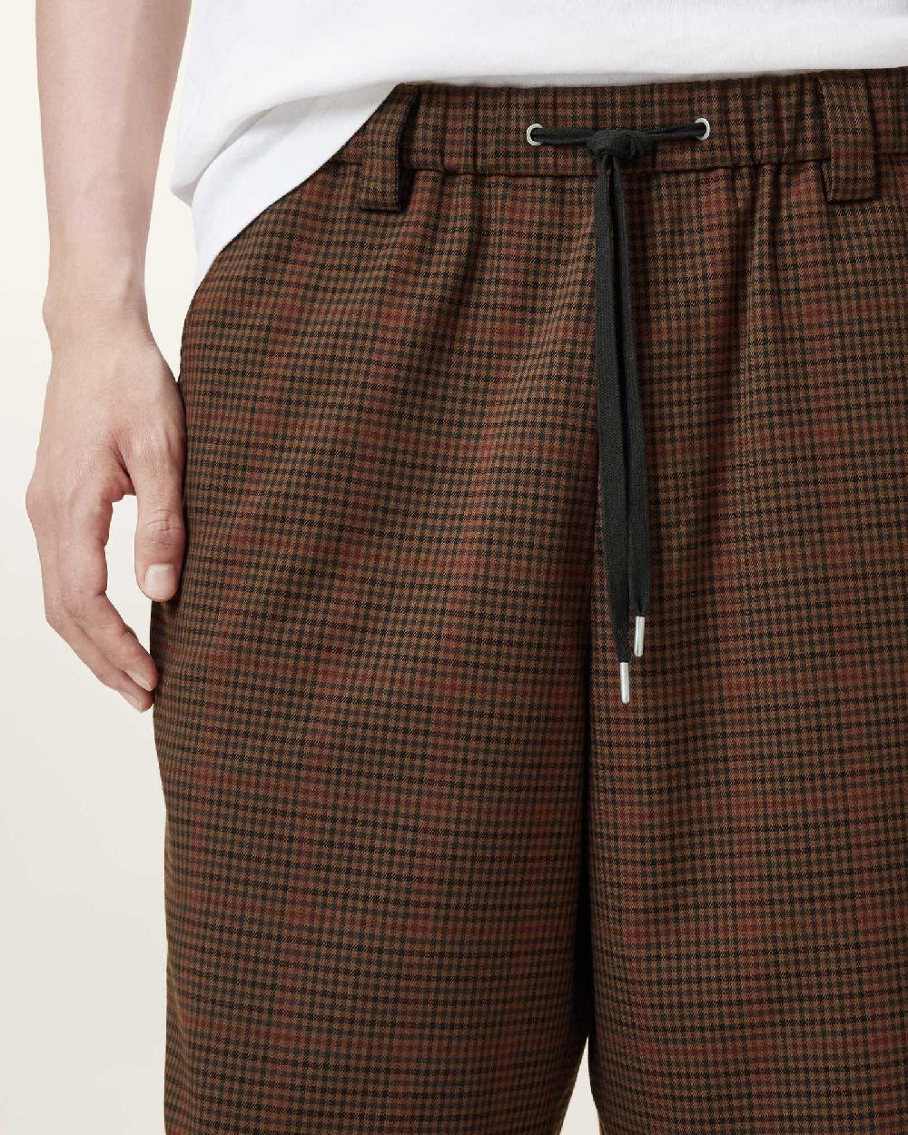 All Saints Newell Shorts Coin Brown