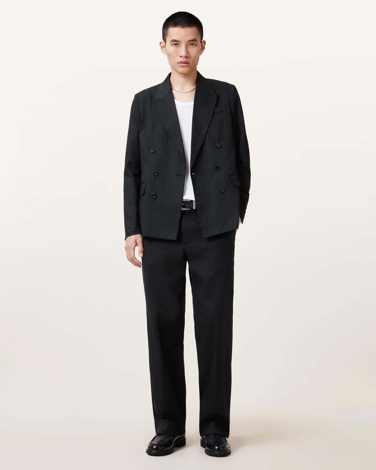 All Saints Newton Tailored Pants Koto Black