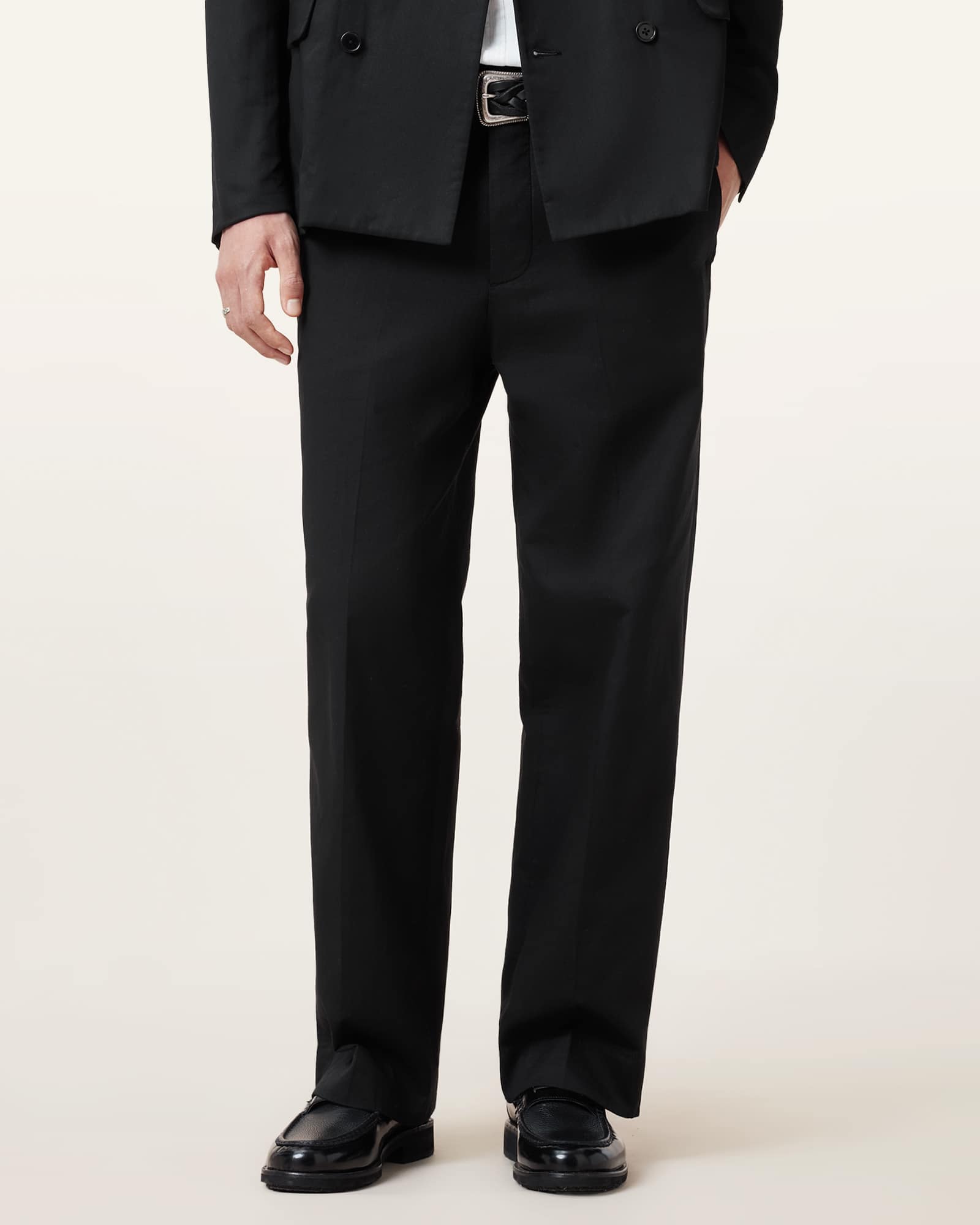 All Saints Newton Tailored Pants Koto Black
