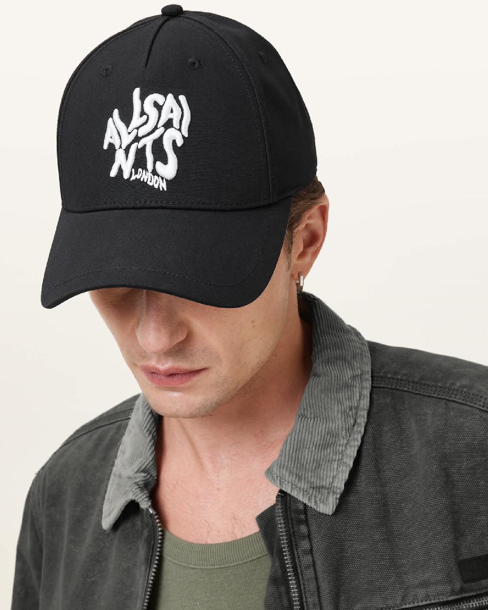 All Saints Orlando Baseball Cap Black