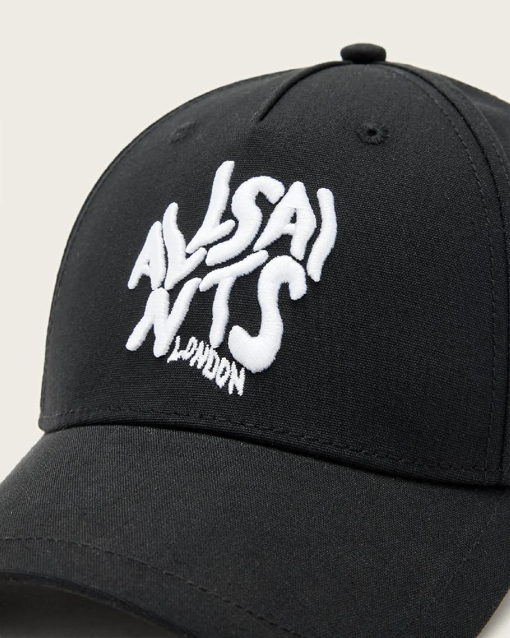 All Saints Orlando Baseball Cap Black