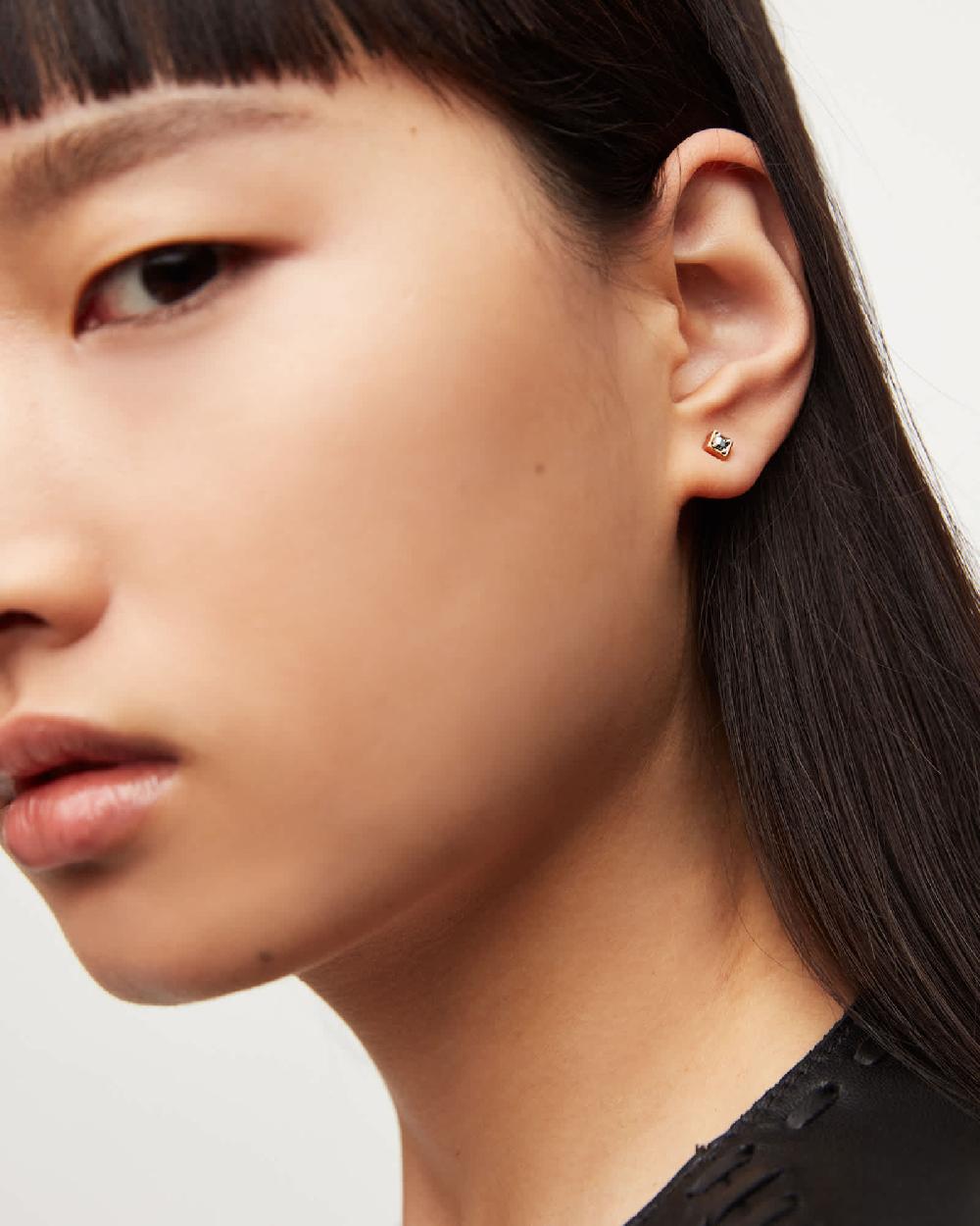 All Saints Piper Earring Set Warm Brass