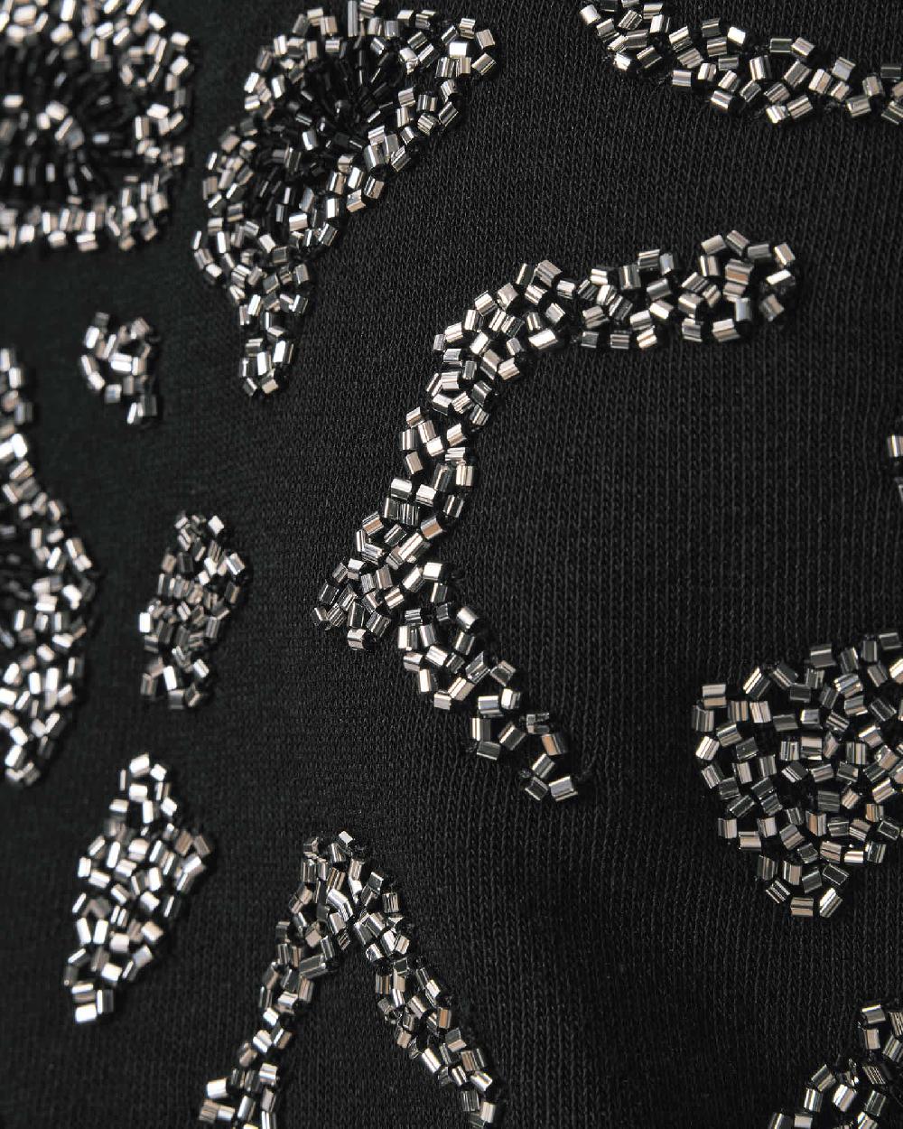 All Saints Pippa Flow Embellished Hoodie Black