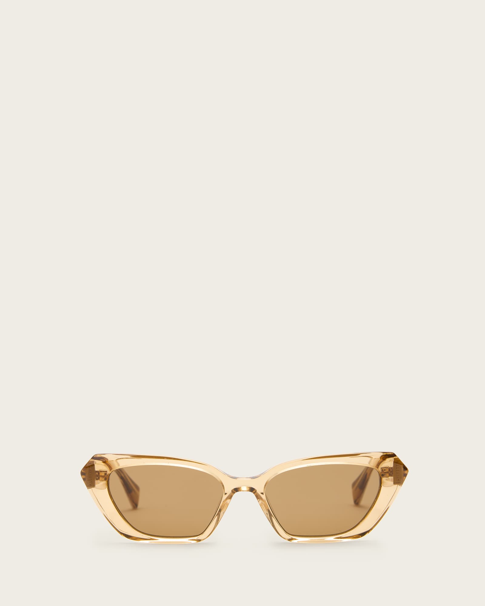All Saints Rei Cat Eye Sunglasses CRYSTAL COGNAC