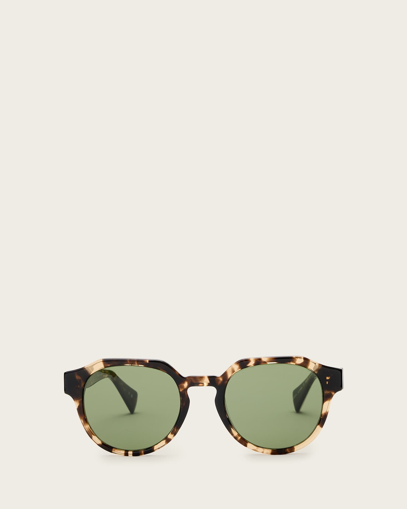 All Saints Roman Round Sunglasses Brown Demi Tort