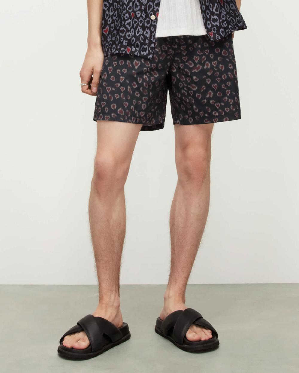 All Saints Romantik Swim Shorts Jet Black