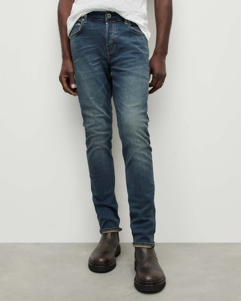 all saints Ronnie Extra Skinny Jeans Indigo Indigo