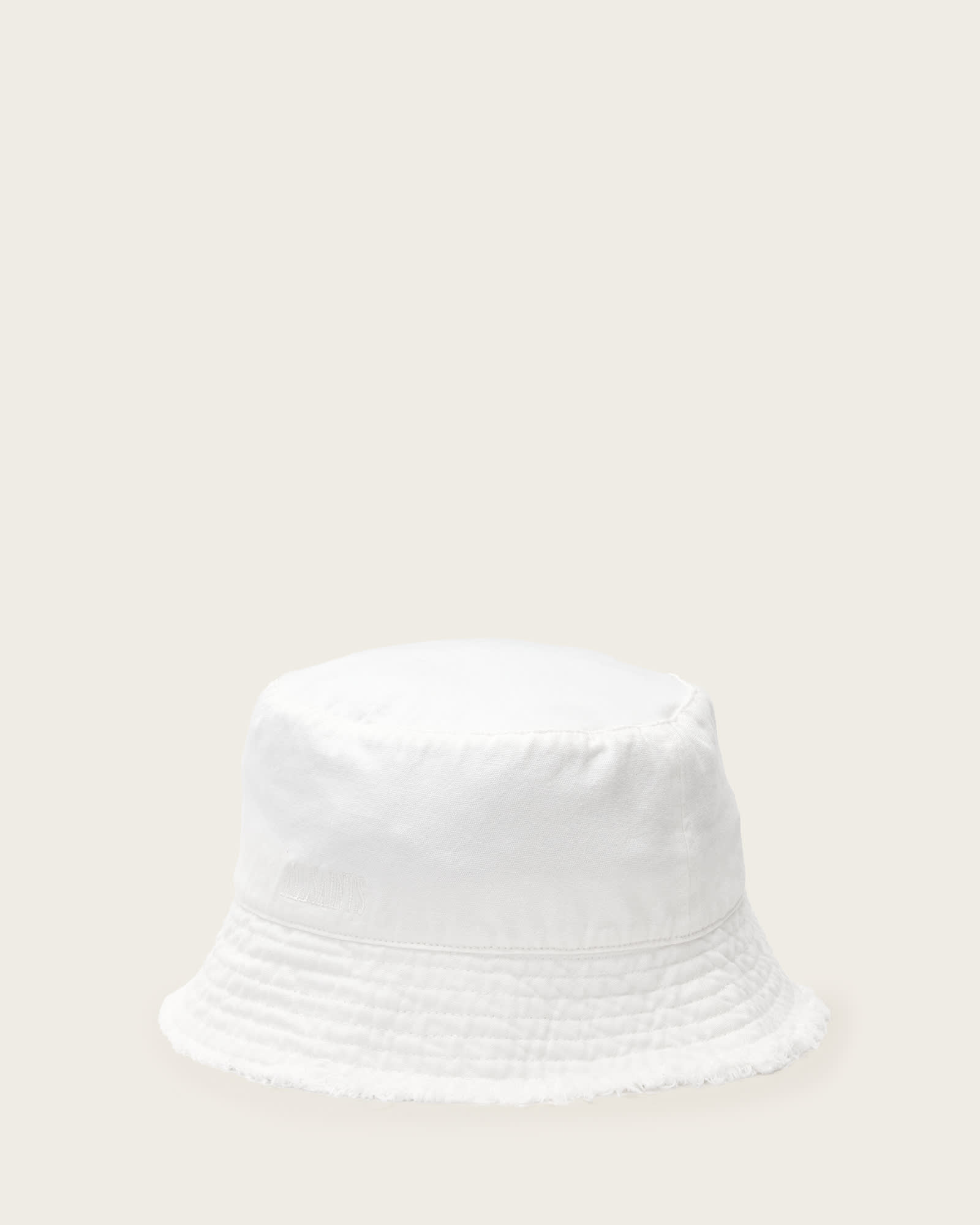 All Saints Skye Bucket Hat Ecru White
