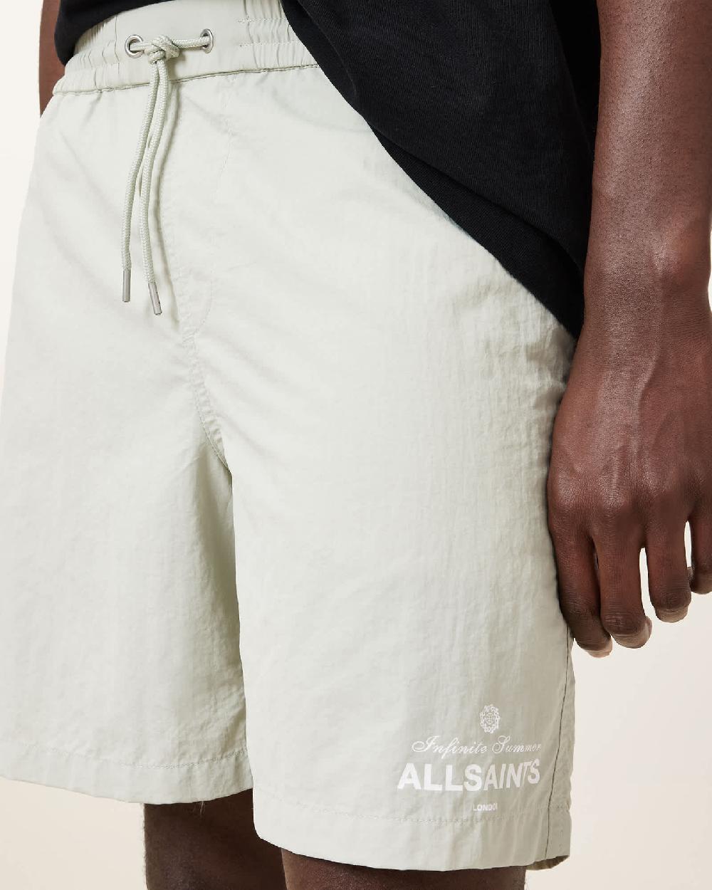 All Saints Soleil Swim Shorts Slate Green