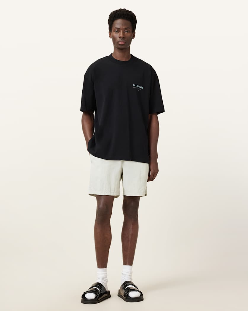 all saints Soleil Swim Shorts Slate Green