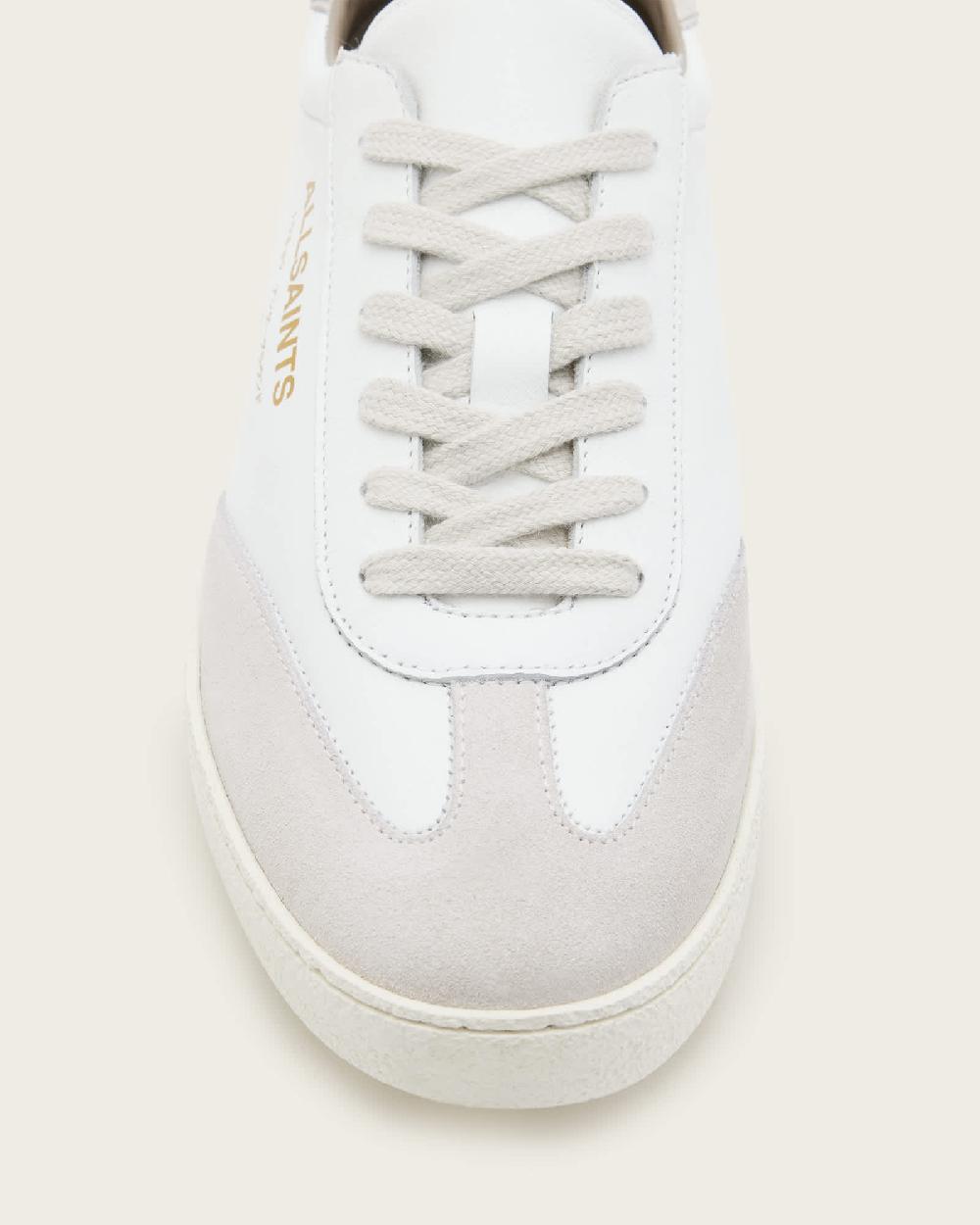 All Saints Thelma Suede Low Top Sneakers White