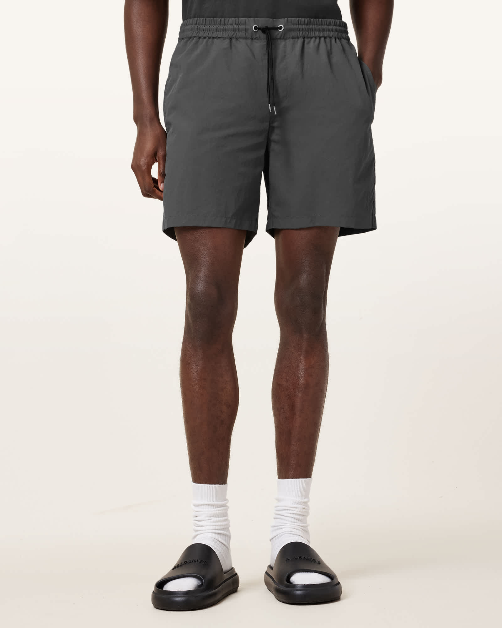 All Saints Warden Swim Shorts Pitched Blue