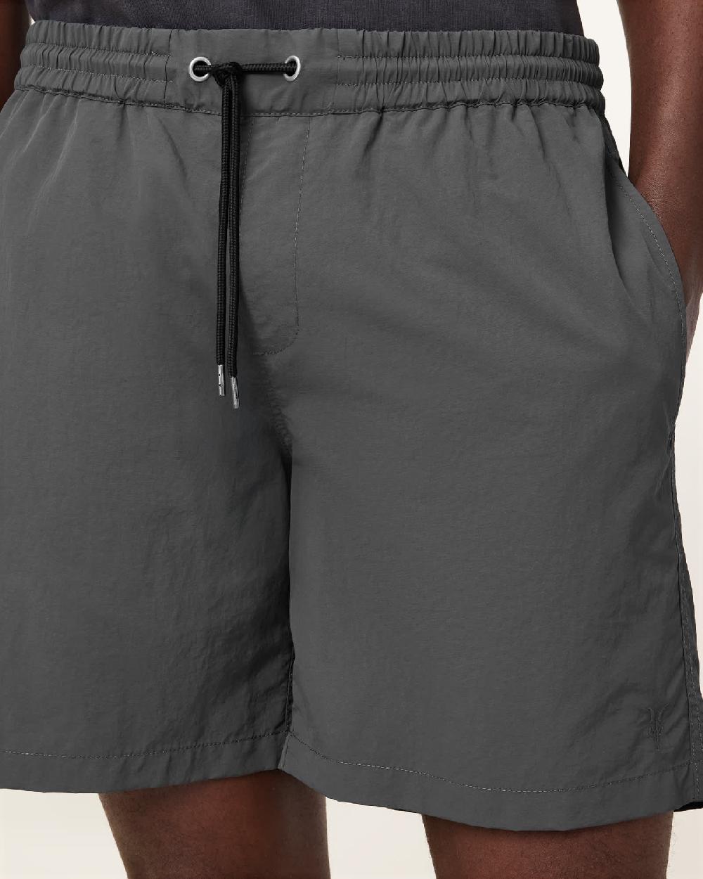 All Saints Warden Swim Shorts Pitched Blue