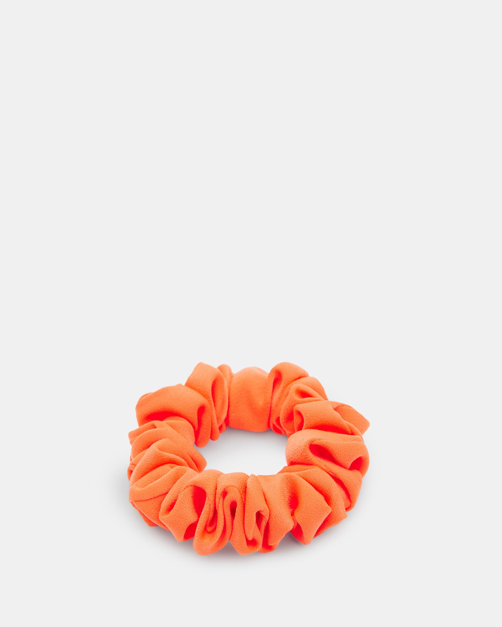 All Saints Zesty Mini Scrunchie Zesty Orange
