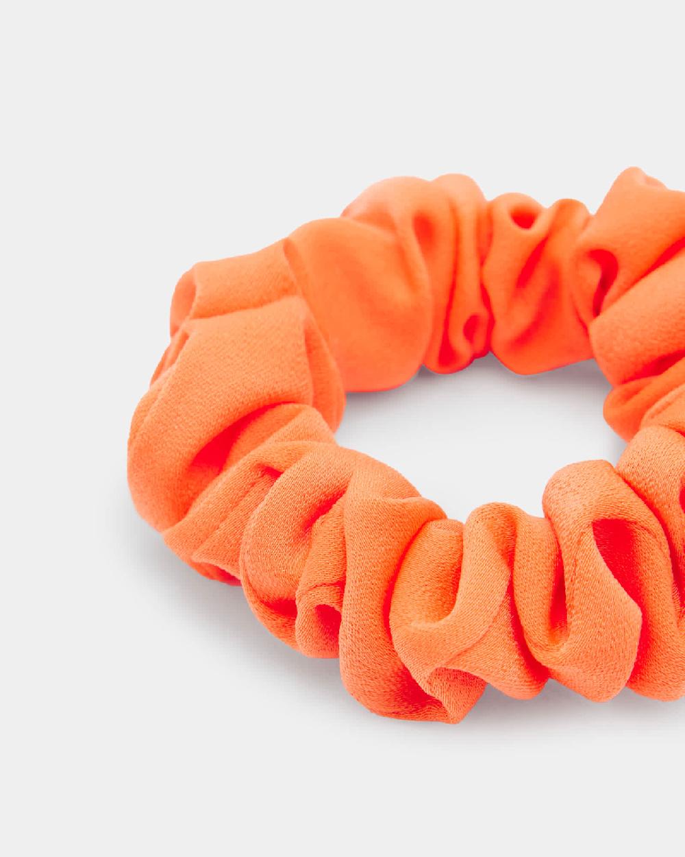 All Saints Zesty Mini Scrunchie Zesty Orange