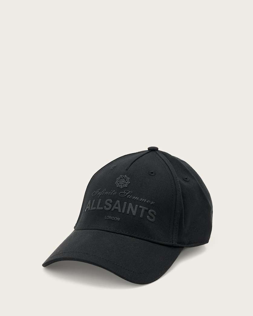 all saints Infinite Summer Print Baseball Cap Black