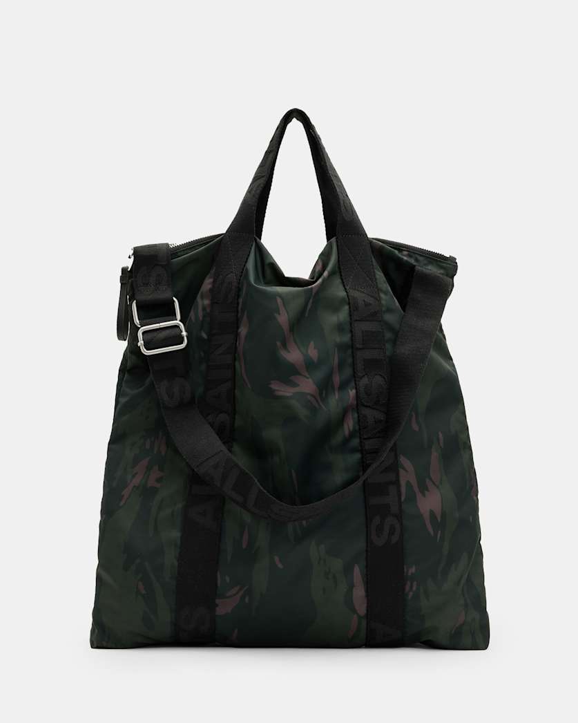 all saints Kei Recycled Multi-Use Backpack Stellar Green