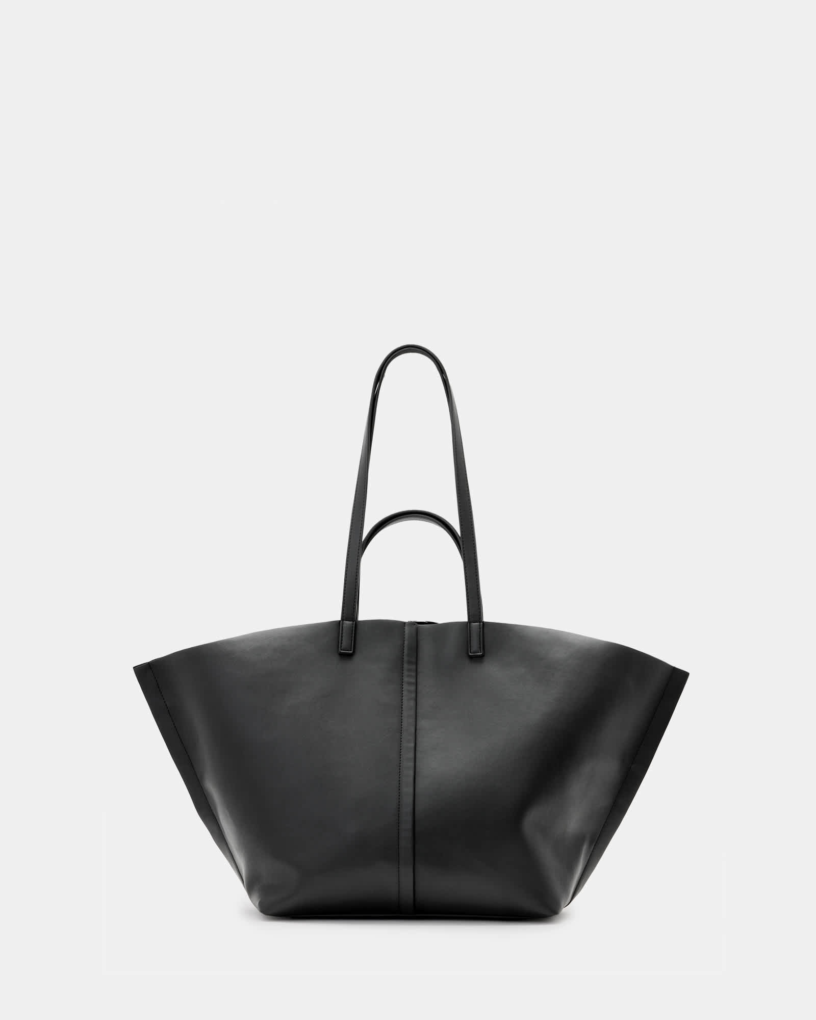 All Saints Phoenix Spacious Desserto® Tote Bag Black