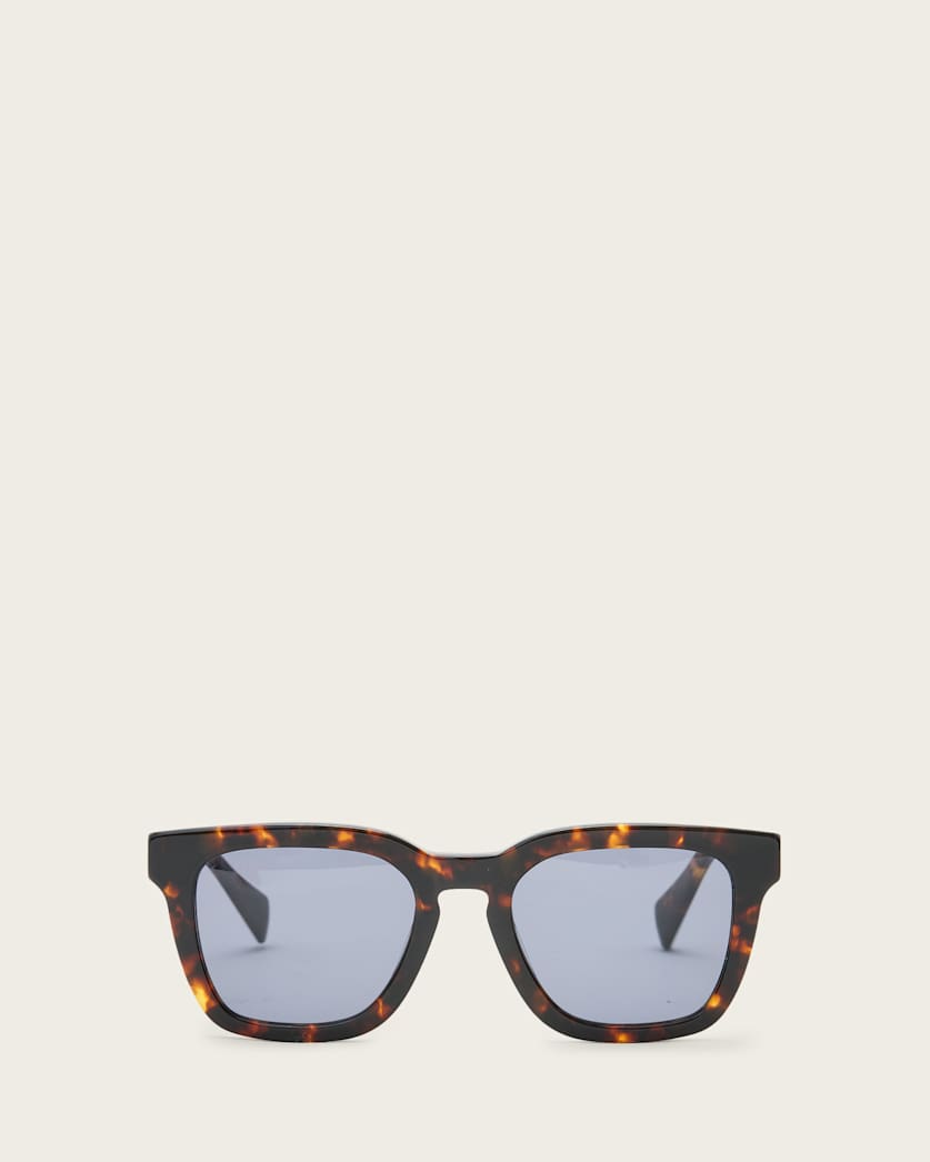 all saints Phoenix Square Shaped Sunglasses Dark Tort
