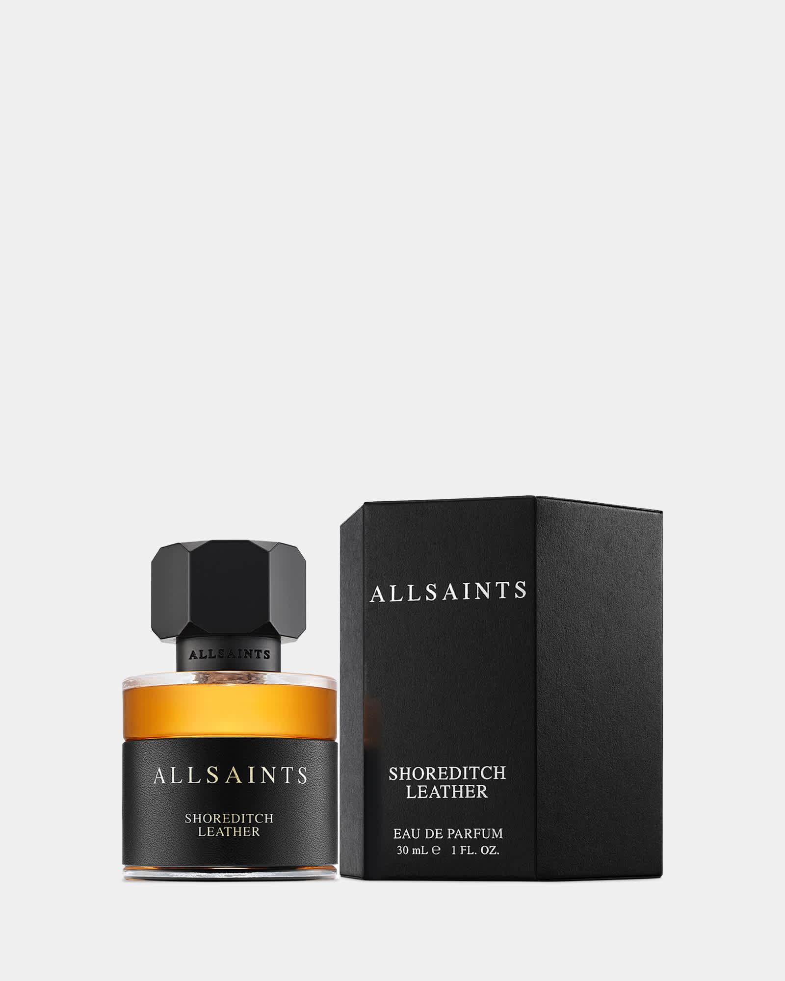 All Saints Shoreditch Leather Unisex Fragrance 30ml Black