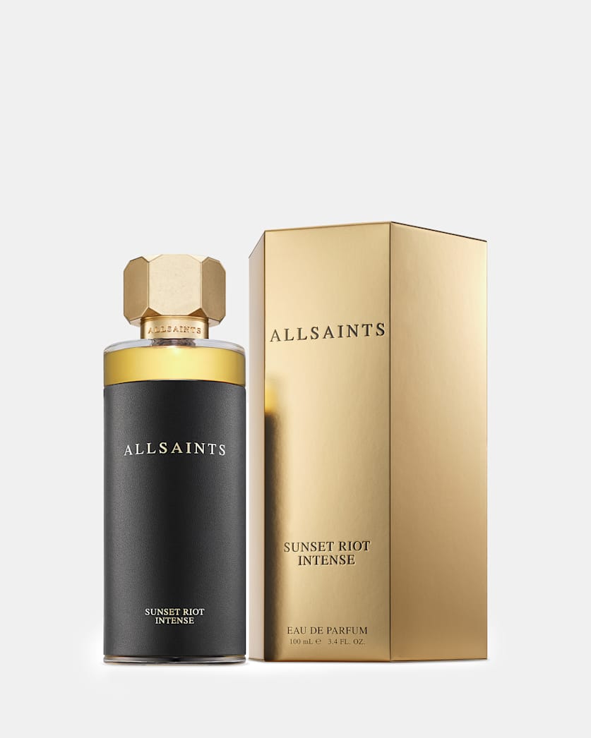 all saints Sunset Riot Intense Unisex Fragrance 100ml Gold