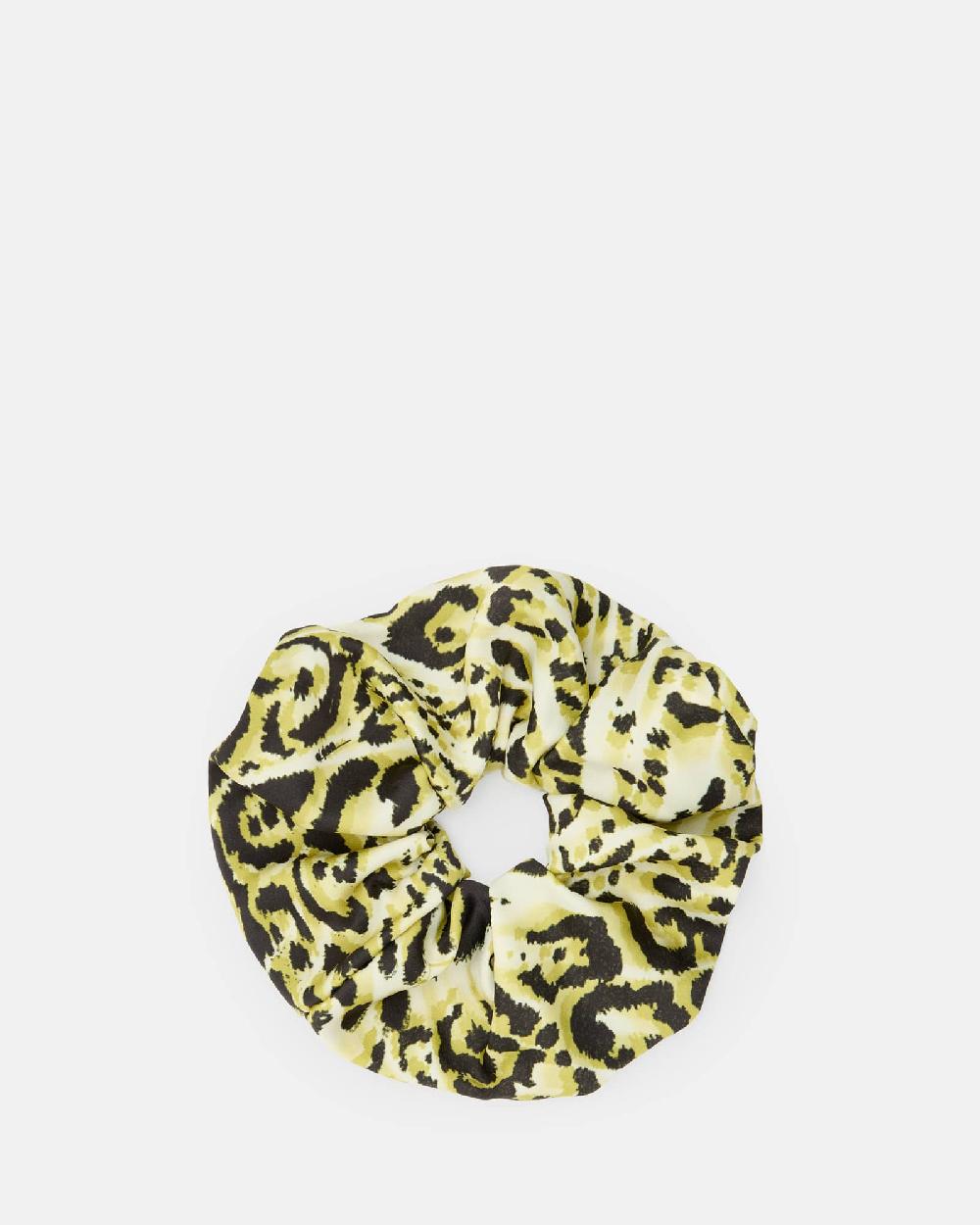 All Saints Tierra Oversized Scrunchie Teresa Lime Green