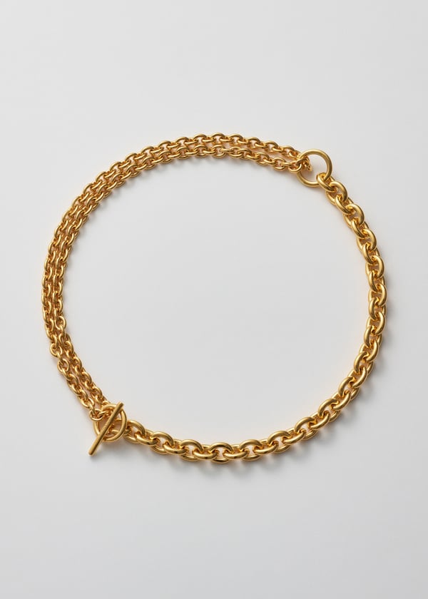 all_blues Double necklace thick