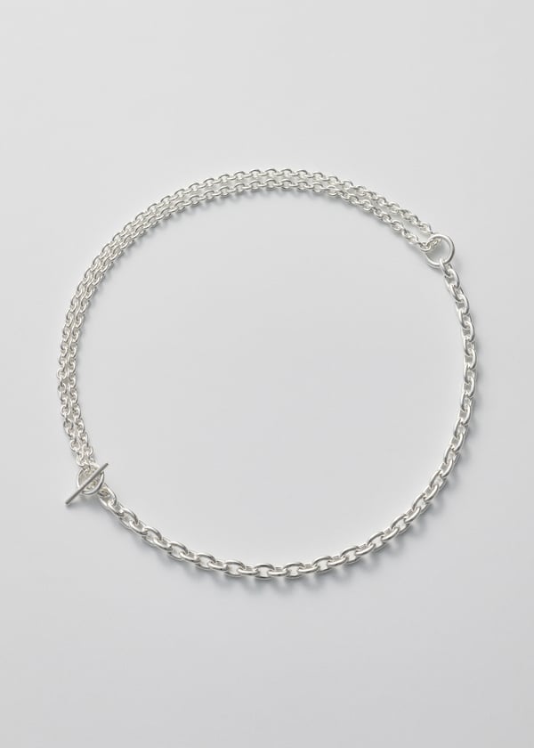 all_blues Double necklace thin