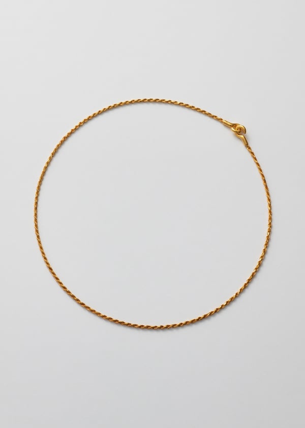 all_blues Rope necklace thin