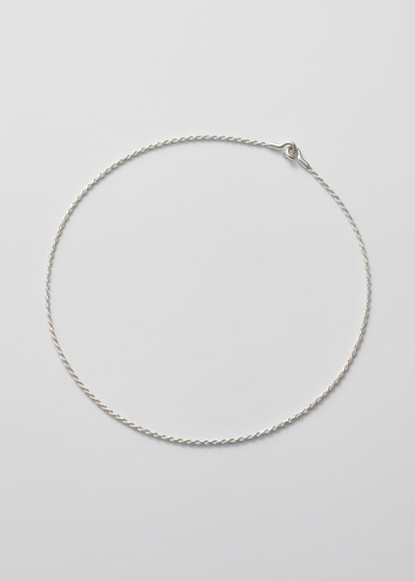 all_blues Rope necklace thin