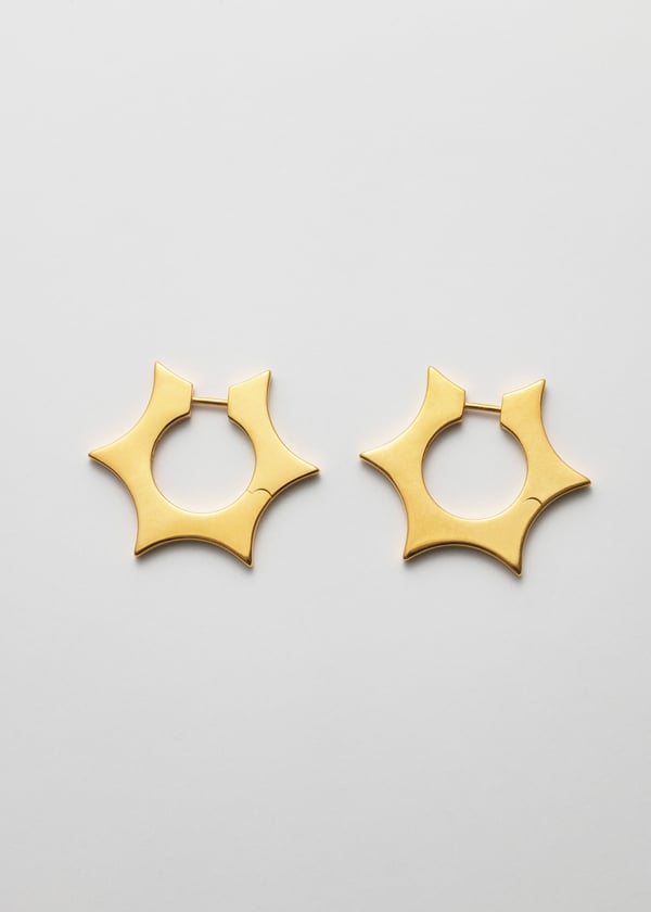 all_blues Star earrings