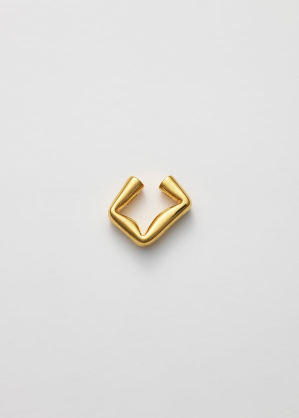 all_blues Straw ear cuff