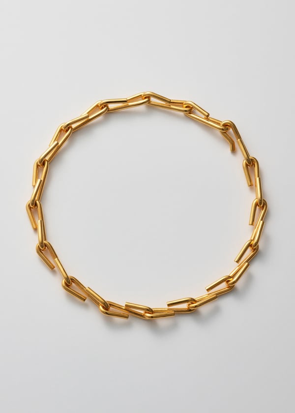 all_blues Twist necklace thick