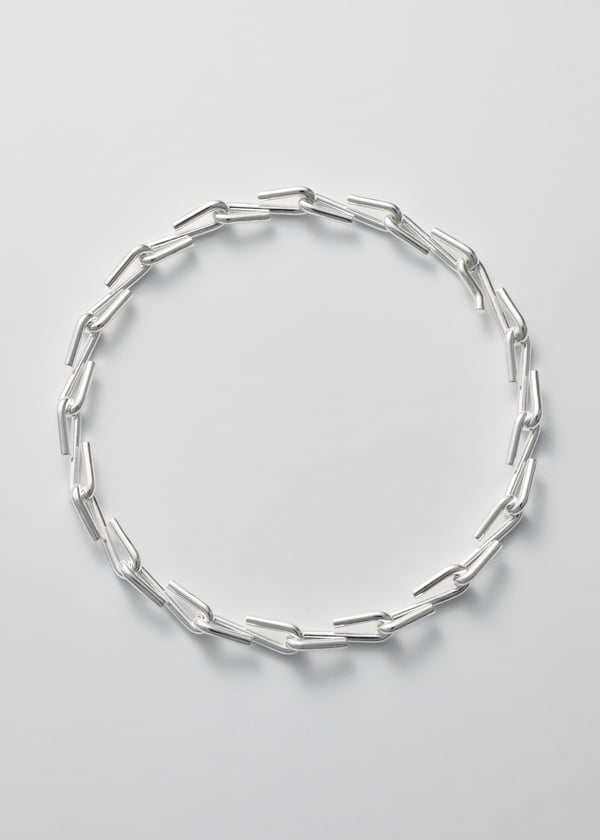 all_blues Twist necklace thick