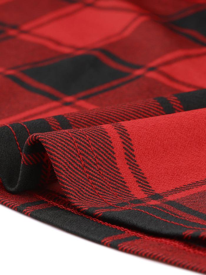 Allegra K A Line Knit Holiday Long Sleeve Above The Knee Dress