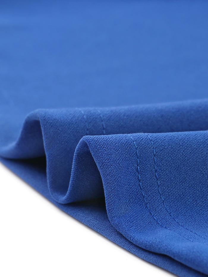 Allegra K Cocktail Party Sheer Mesh Panel Long Sleeve Mini A-Line Dress