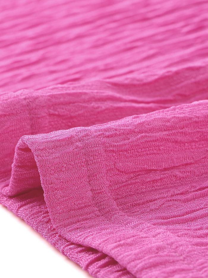 Allegra K Cut Out Waist Bodycon Sleeveless Texture Mini Dress